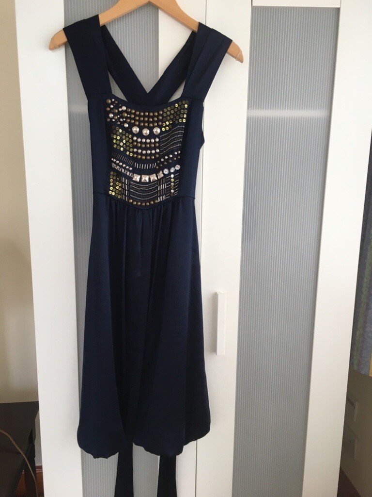 Phase Eight ,Navy Blue Dress, size 10 